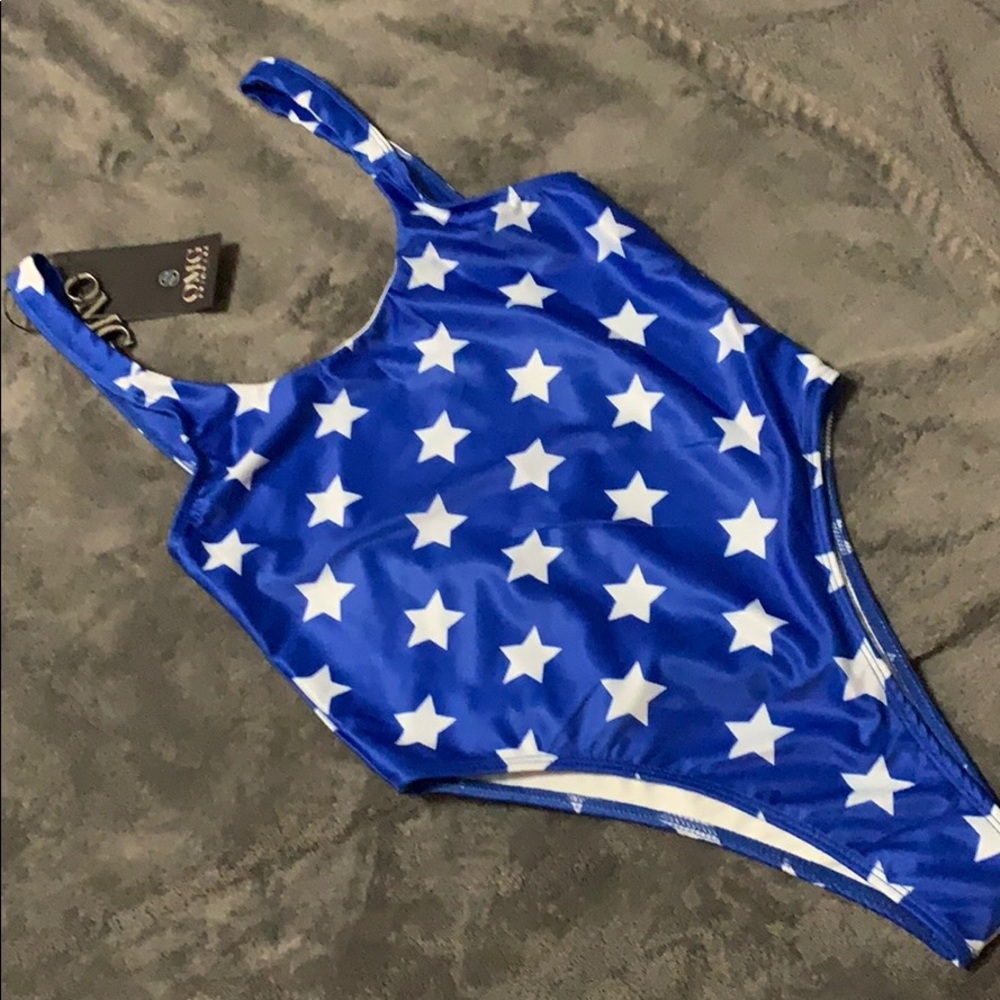 OMG Swimwear Stars One Piece